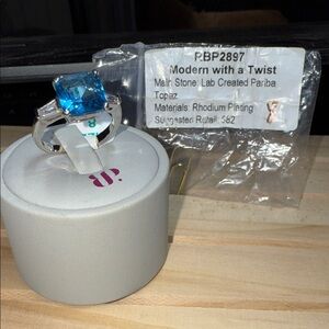 RBP2897 Modern with a Twist Retro BP Ring size 8